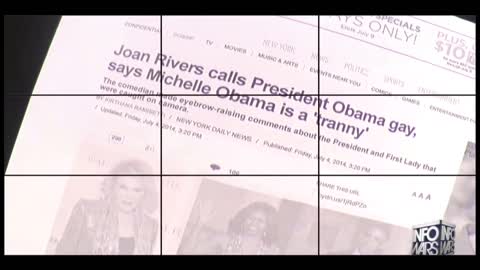 Barack Obama - Michelle Obama is a man / transgender (Short Clip)