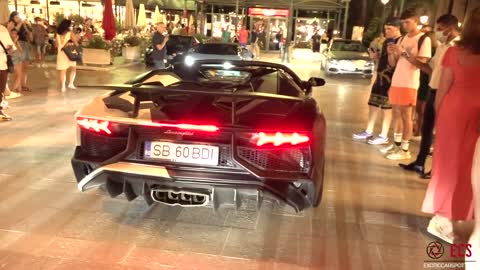 Supercars in Monaco 2020 - VOL. 17 (Monza SP2, Chiron, Capristo Aventador SuperVeloce, 2020 ABT RS6)