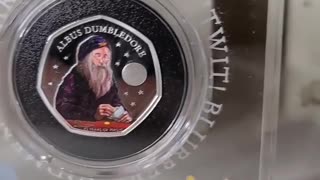 Harry Potter Royal Mint Albus Dumbledore Coin 25 Years #royalmint #harrypotter #coincollecting