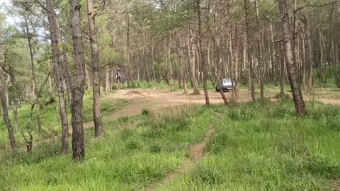 mountain bike stunt