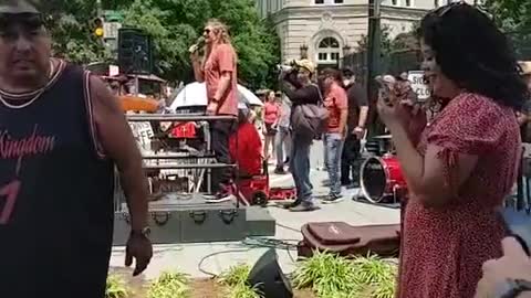 5/17/22 Nancy Drew in DC- Pro Life Rally at Supreme Court- Video 2