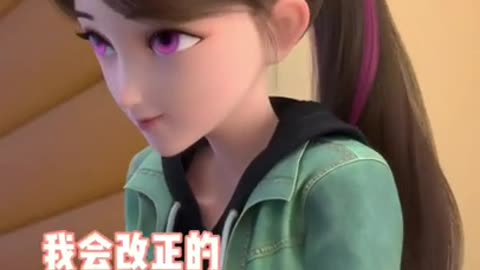 Leer and Guoguo PART - 38 || What is The reaction🤔😜 When girls are scolded😬🔥Cartoon Status💞🥀For You💖