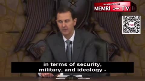 Assad: "The West Has Only One Enemy"