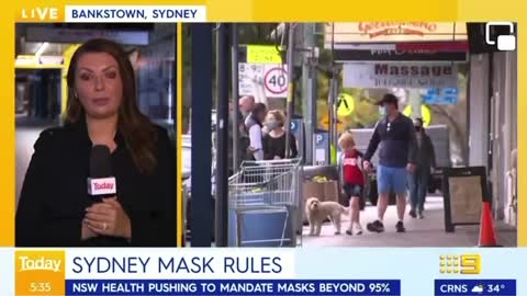 Australia CovidTyranny - 50 -Government still want people wearing masks even after reaching 95% jab
