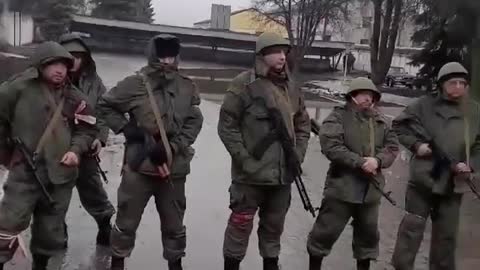 The whole of Novopskov in eastern Ukraine has come out to tell the bedraggled Russian soldiers