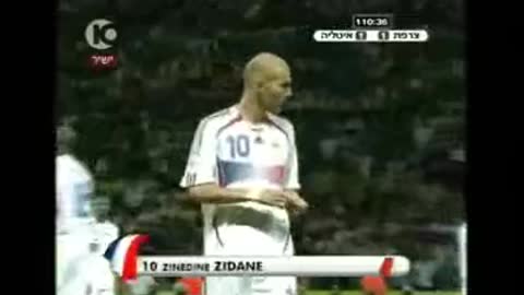Zidane Is Being Stupid On His Last Game