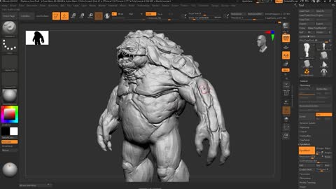 ZBrush+Photoshop2022 Sculpting Concept Models of Creatures X
