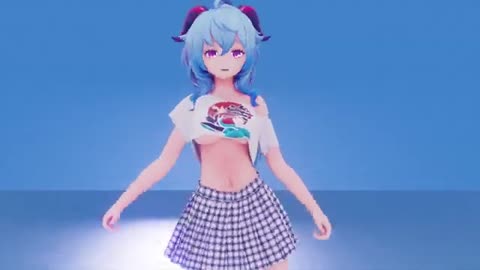 【MMD】 MMD Ganyu say_so