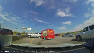 Accident Of An SUV With A Trailer