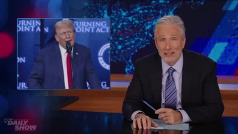 Jon Stewart Roasts Trump ‘Tripping Over His Own D**k’ Every Time He Knocks Biden’s Age: