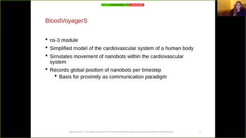 Telecommunications Network: Simulation Framework for Connecting In-Body Nano Communication with Out-of-Body Devices