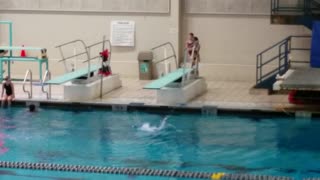 Kids Competitive Diving Meet Part 5