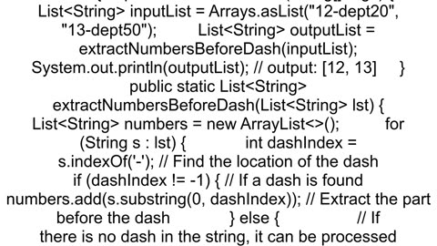 How to split a ListltString gt values and get only numbers into another list