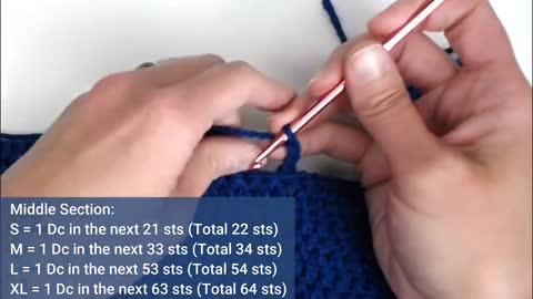 How To Crochet A Dog Coat in Multiple Sizes - Tutorial