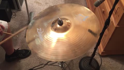 21" Zildjian A Custom 25th Anniversary Medium Thin Ride Cymbal