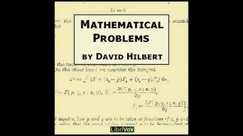 Mathematical Problems by David Hilbert Audiobook