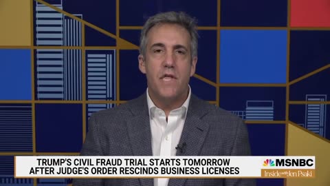 'Death blow to Donald'- Cohen says Trump facing 'biggest fear' in fraud trial-