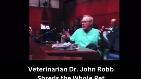 Banned Video #6 - Dr Robb standing up for our pets