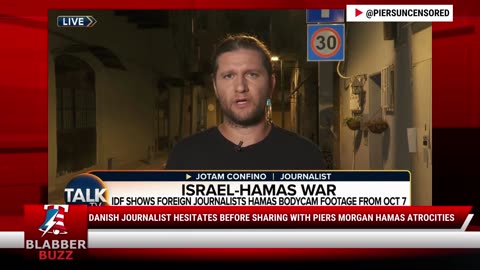 Danish Journalist Hesitates Before Sharing With Piers Morgan Hamas Atrocities