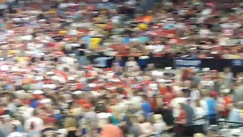 Trump Rally Crowd size in Duluth, Minnesota on 07.28.24