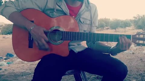 Playing Guitar in Nature