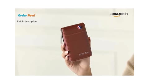 Amozon finds best seller Storite PU Leather 9 Slot Vertical Credit Debit Card Holder for Men / Women