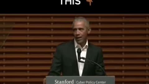 When Barack Spoke at Stanford.