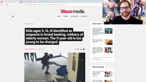 11 Year Old Kicks Woman In Head & Robs Her In Democrat Hell Hole SF