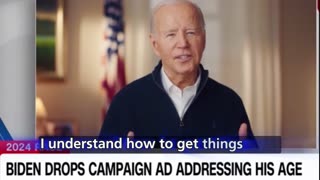 Biden drops campaign ad addressing his age