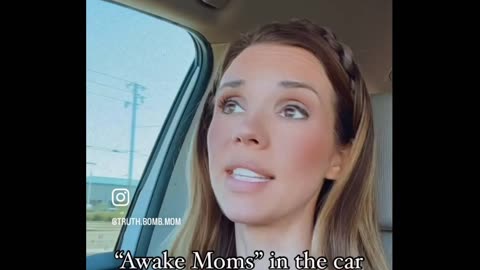 ⚫️Awake Mom In Car Red Pilling The Kids