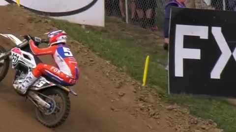 Kay De Wolf Sending Larocco's Leap on a 250 | IG:motocrossplanet.nl | #mxon #motocross #shorts