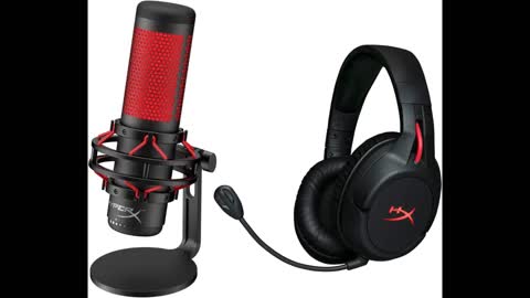 Review: HyperX QuadCast - USB Condenser Gaming Microphone and HyperX Cloud Flight - Wireless Ga...