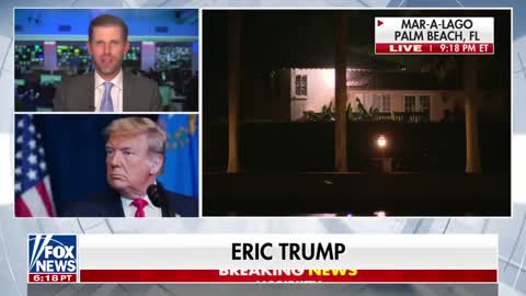 Eric Trump: FBI's raid of Mar-a-Lago goes past politics