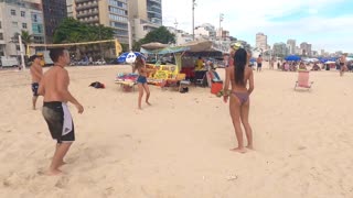 🇧🇷 Rio de Janeiro LEBLON Beach Walk Tour BRAZİL