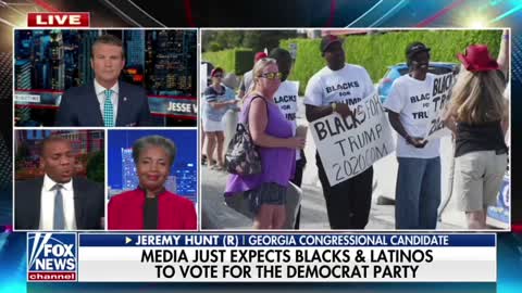 Georgia Congressional candidate Jeremy Hunt reacts to The View's Sunny Hostin saying that a black Republican is an oxymoron