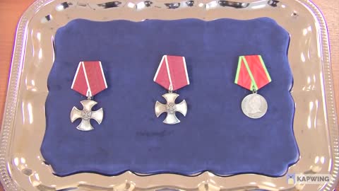 Russian servicemen of the special operation were awarded State awards
