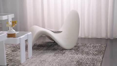 Tongue Chair Lazy Person Sofa Single Designer Models