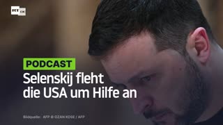 Selenskij fleht die USA um Hilfe an