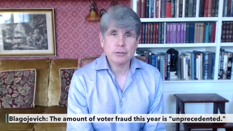 Rod Blagojevich thinks there is a "treasure trove of fraudulent ballots"