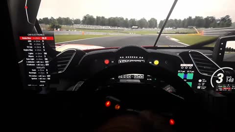 Liam's First time in the RACE SIMULATOR