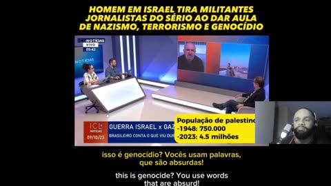 Unmissable! Expert scolds journalists live for defending Hamas