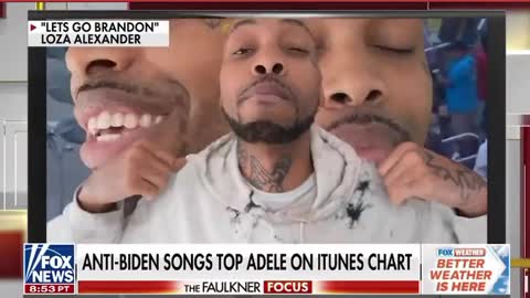 Fox News covers the “Let’s go Brandon” songs topping the mainstream music charts