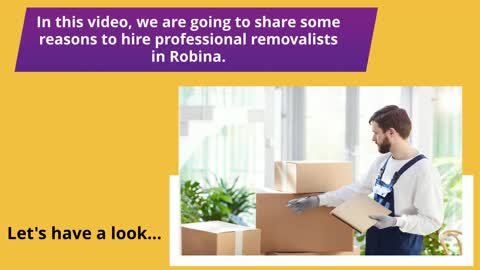 Reasons To Hire Professional Removalists in Robina