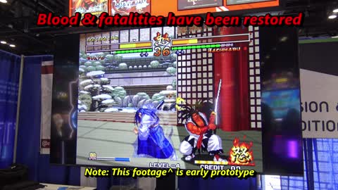 Samurai Shodown V Perfect Arcade - Blood & Fatalities Restored!