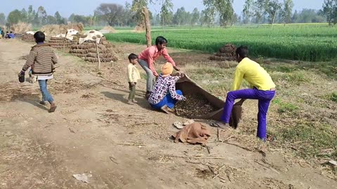 farmers of life village rural life in India Uttar Pradesh