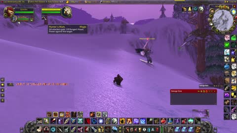 World of Warcraft Classic Hunter Questing in Winterspring