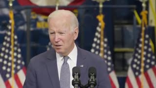 Biden: "Just this year, global warming has caused over one trillion dollars, excuse me, a hundred billion dollars in damage."