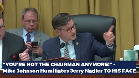 Speaker Mike Johnson HUMILIATES Jerry Nadler TO HIS FACE