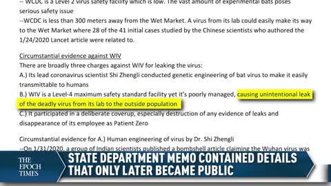 US Government Knew Early on That Pandemic Started at a Wuhan Lab | CLIP | Truth Over News (08:23)