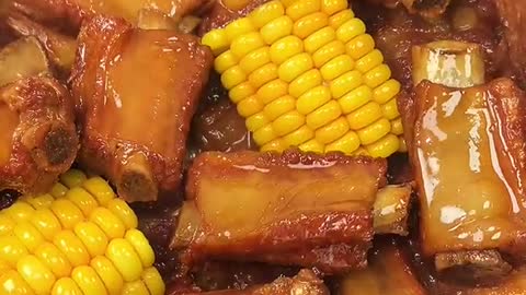 You must try the simple and delicious braised spareribs